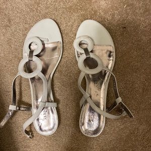 Alfani white sandals